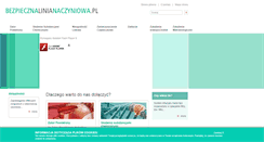Desktop Screenshot of bezpiecznalinianaczyniowa.pl